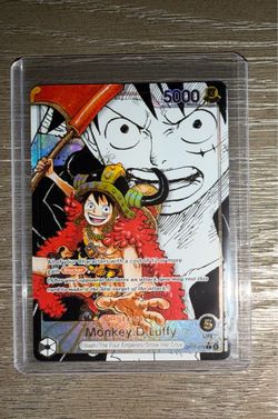 One Piece TCG Monkey D. Luffy Leader Card OP17-079