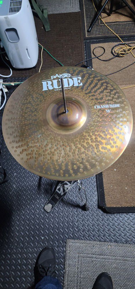 Paiste RUDE 16" Crash Cymbal