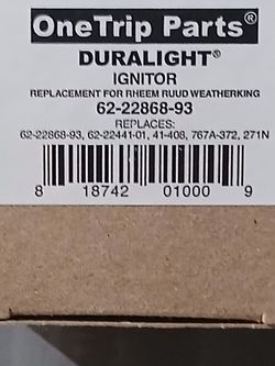 Furnace igniter.