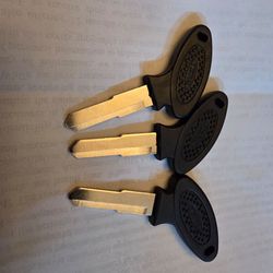 3 Scooter keys