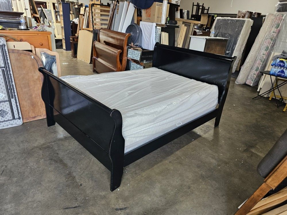 Queen Bed And Mattress