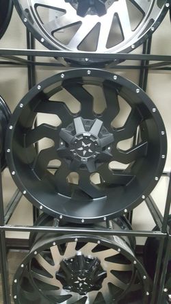 Rines dfd negros con llantas nuevas