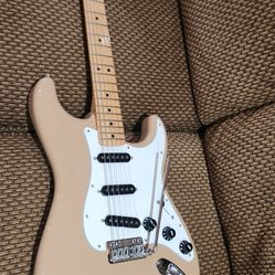 70s Japanese strat mocha OBO