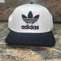Adidas black and green original logo adjustable Hat