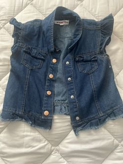 Girls Jean Vest