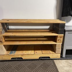 Wooden Shoe Rack 