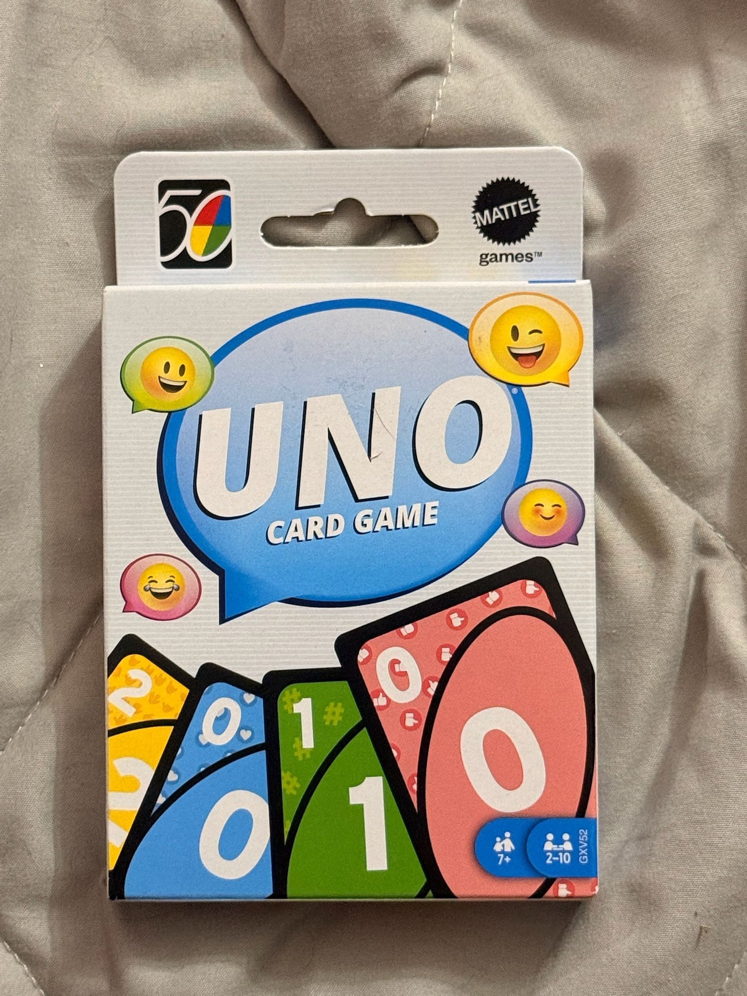 New UNO 10s Card Game