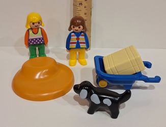 Playmobil Figures Set with  Farm Accessories