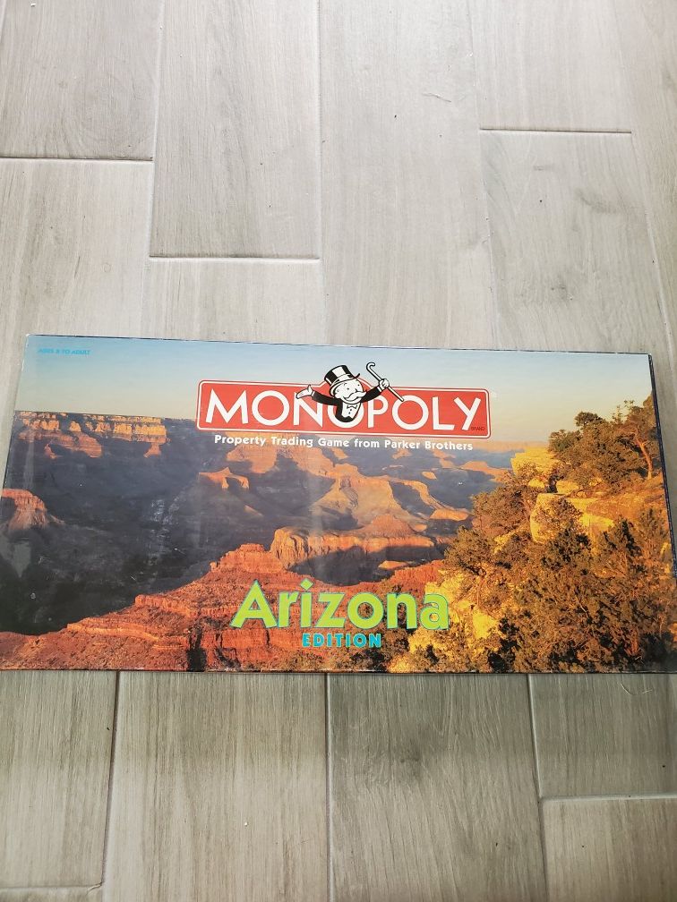 Monopoly board game Arizona edition