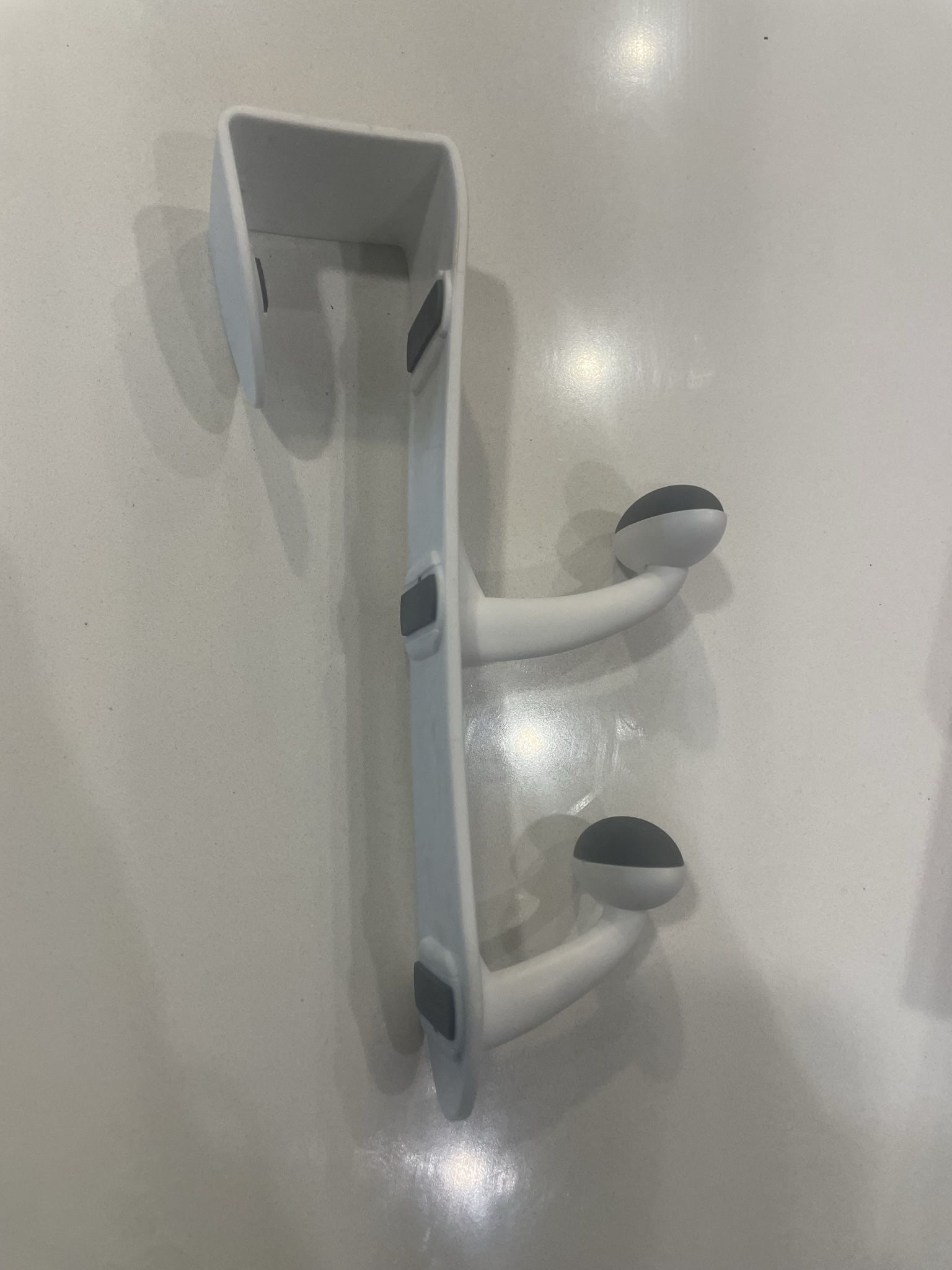 Over The Door Double Hook Plastic Non Slip Organizer