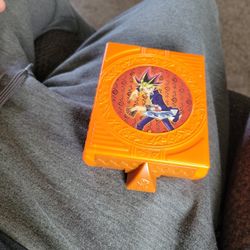Vintage 2006 Yu Gi Oh GX Card Holder Box Deck Macdonald Toy