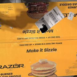 Razor 3 Burner Griddle 