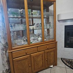 Wood China Cabinet