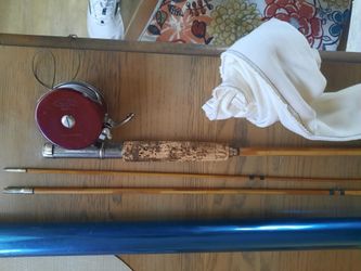 Vintage Bamboo rod & reel REDUCED
