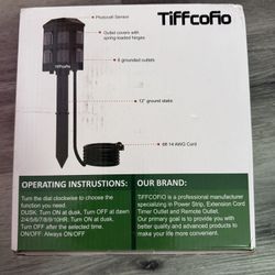 Outdoor Power Stake - TIFFCOFIO