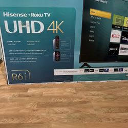 Hisense Tv 58” Smart 4K 