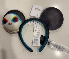 Disney Nightmare Before Christmas Jack Skellington ears