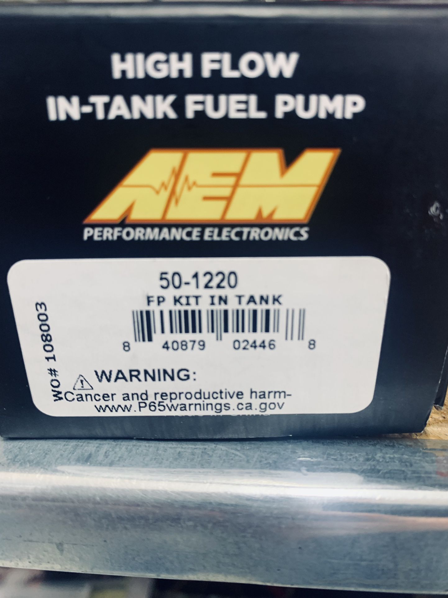 15 Wrx AEM 340 Pump