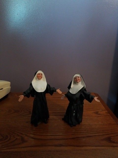 Deb Wood Nun figures