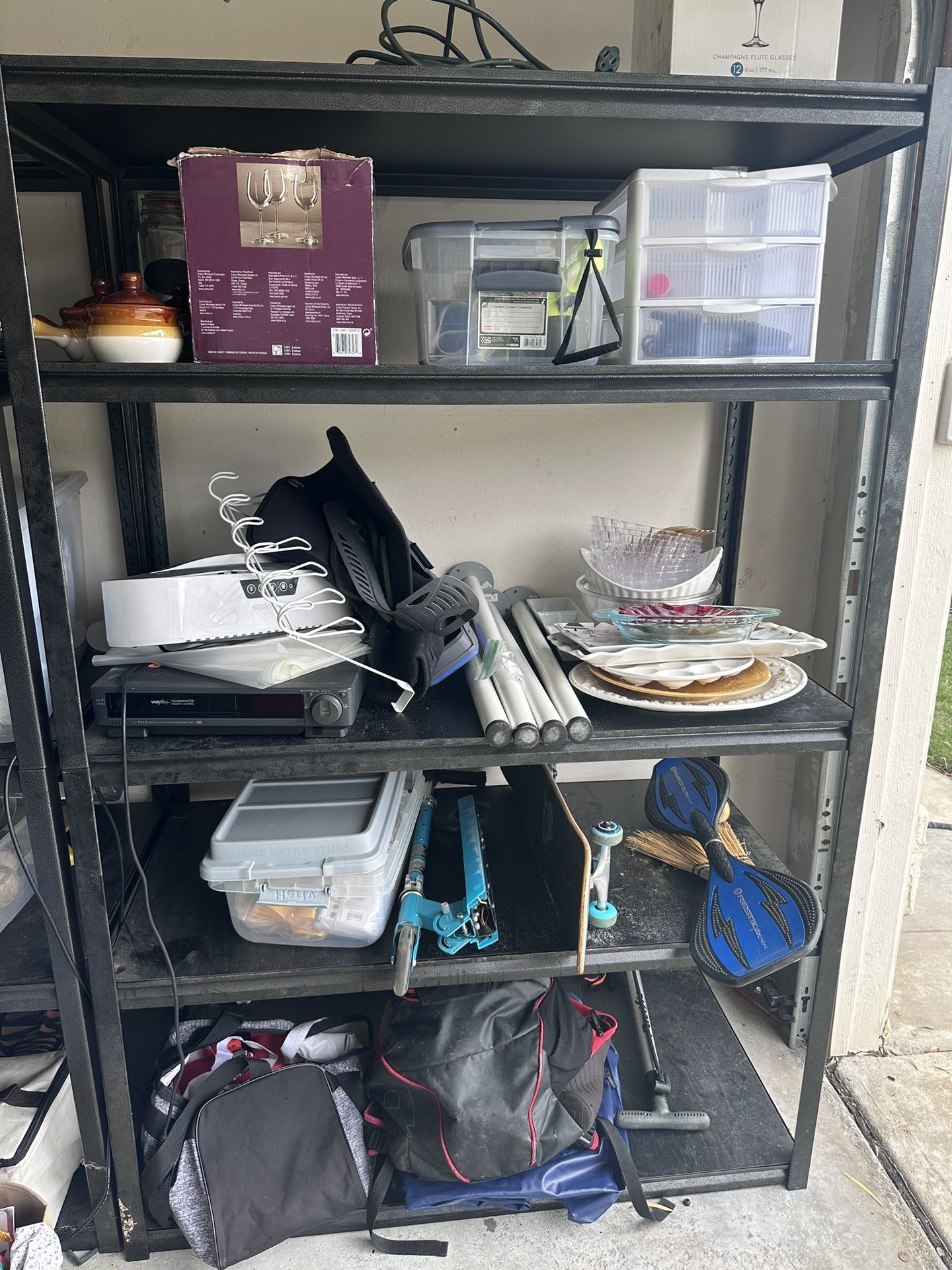 Metal Garage Shelving