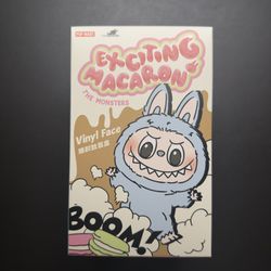 Labubu Exciting Macaron - Sesame Bean