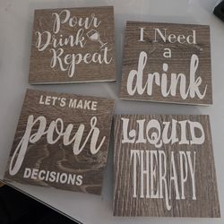 Set of 4 Custom Made Coasters