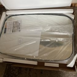 ANDY STAR Black Oval Mirrors for Bathroom, 36”L x24” W