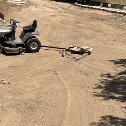 Riding Lawnmower Work 