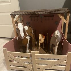 Girls Large Horse Stable