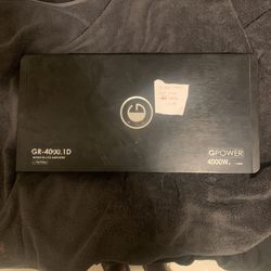 Gpower 4000 Watt Amp