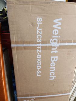 weight bench 💪 new seal box.