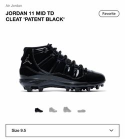 Jordan 11 football cleats