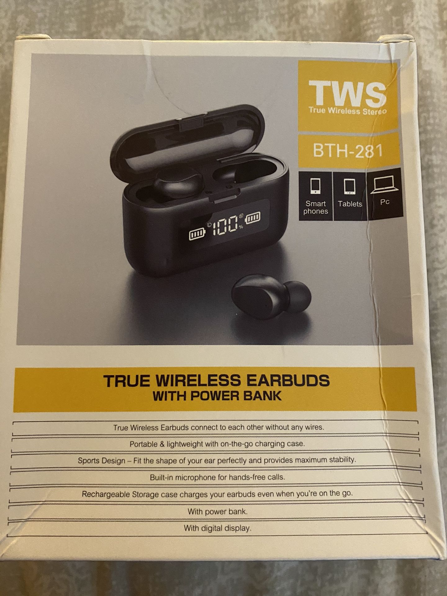Wireless Earbuds NEW $15