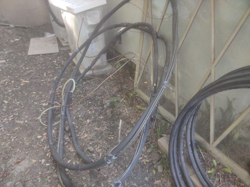 HVAC Cooper Line Set. 40+ Feet Used