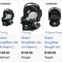 New open box Graco infant Car Seat 