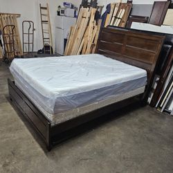 Queen Bed And Mattress