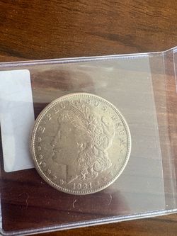 1921 Morgan Silver Dollar Coin