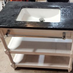 Bathroom Vanity, 38"Wx22"Dx35.5"H