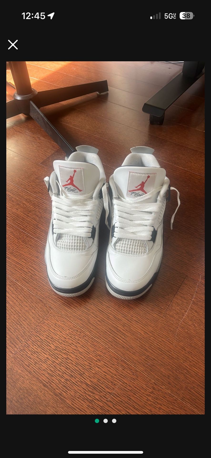 Jordan Cement 4s size 10.5