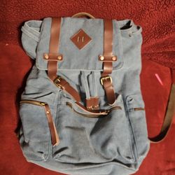 Blue Backpack 