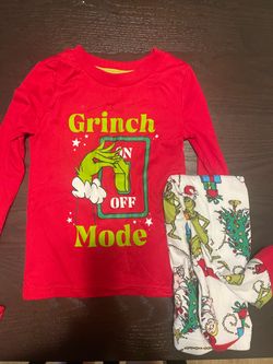 Grinch pijama family set of 6