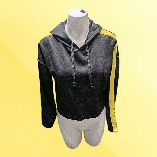 Women's Forever 21 Crop Top Hoodie 