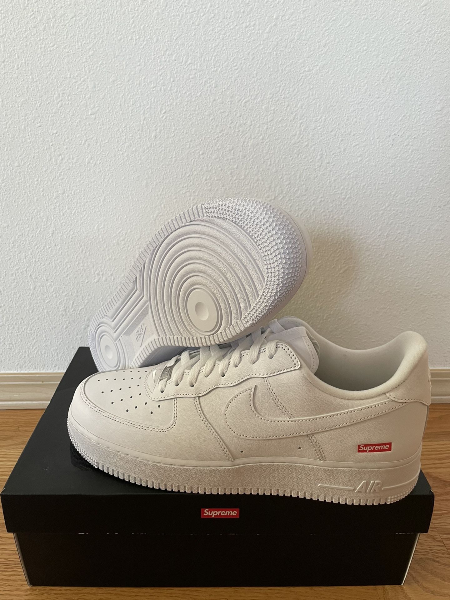 Supreme Air Force 1 White Size 12 Brand New 