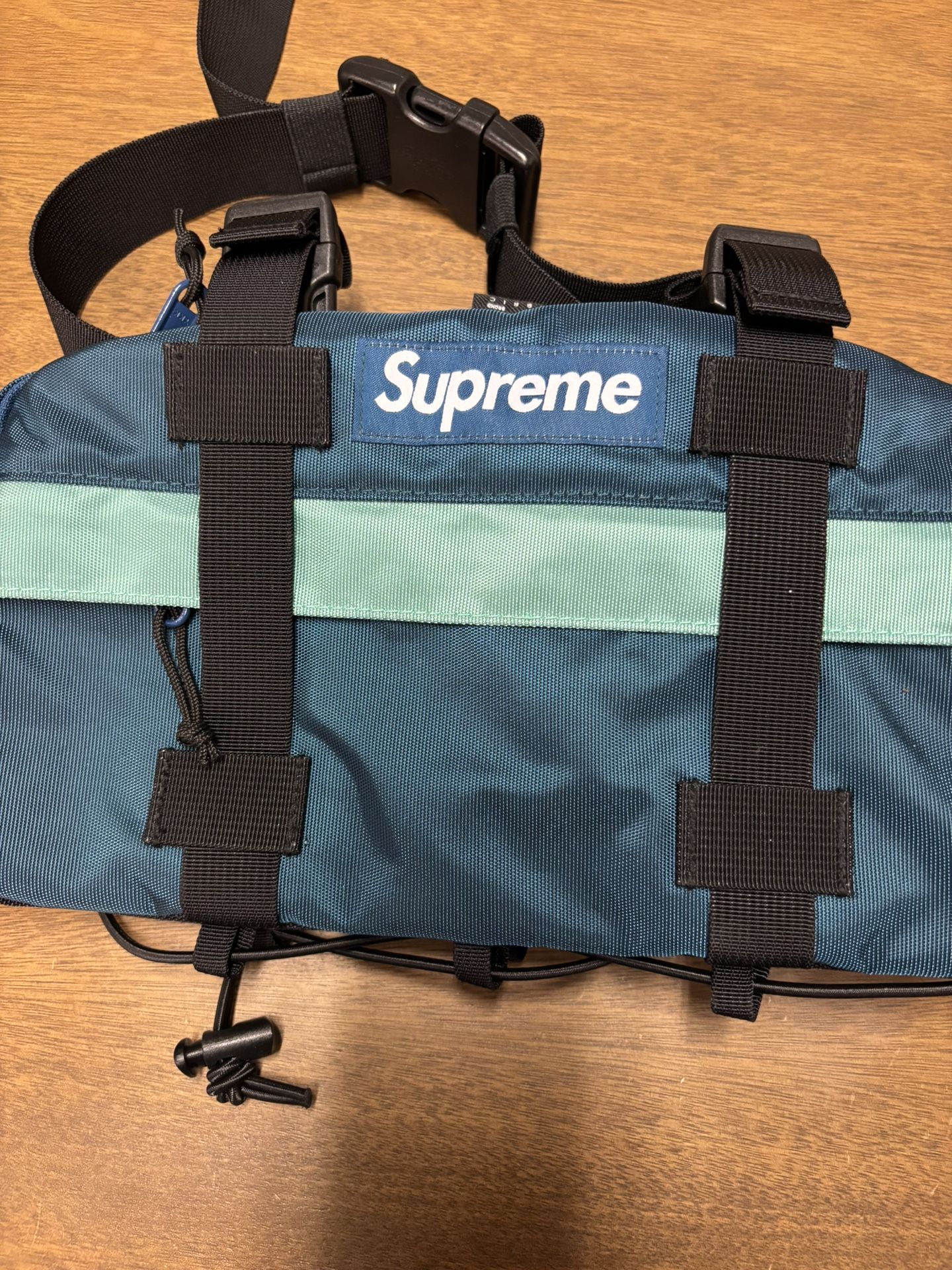 SUPREME WAIST BAG FOR SALE! Supreme Dirty/19FW/Waist Bag/Dark Teal/Nylon/Blue