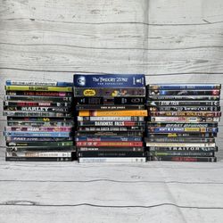 45 DVD Movie And Tv Show Bundle Lot