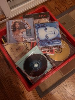 Crate Full Of CDs