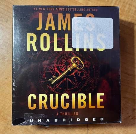 Crucible Audio CD: Thriller (Sigma Force Novels) James Rollins - NEW