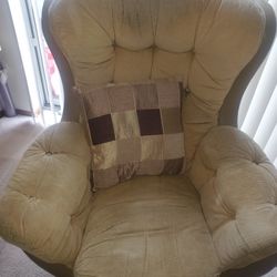 Vintage Courdory Swivel Rocker