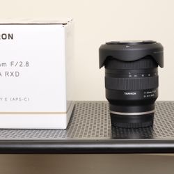 Tamron 11-20 f2.8 Lens Sony APSC