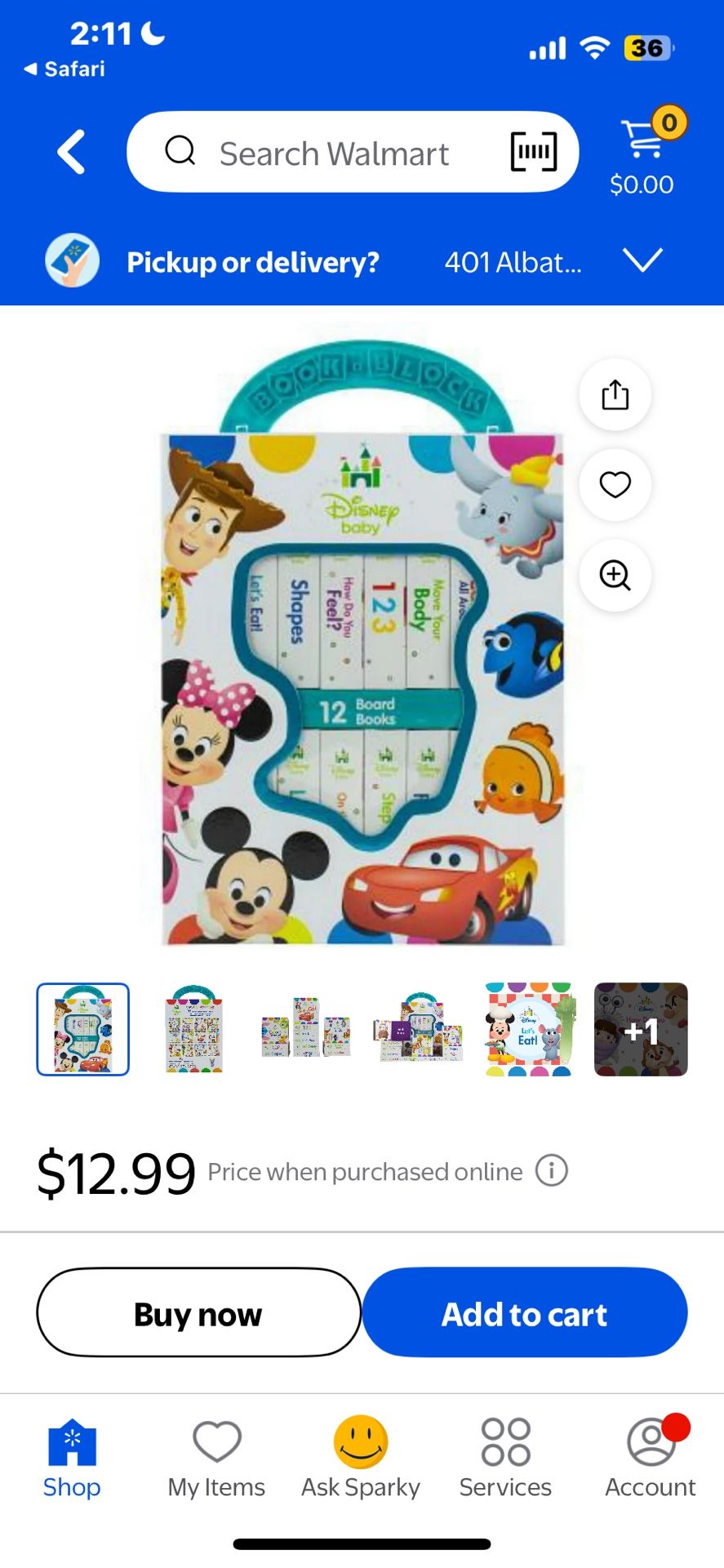 Disney Baby 12 Board Books